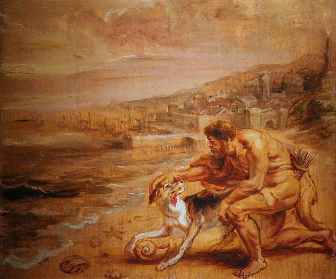 Herakles i jego pies